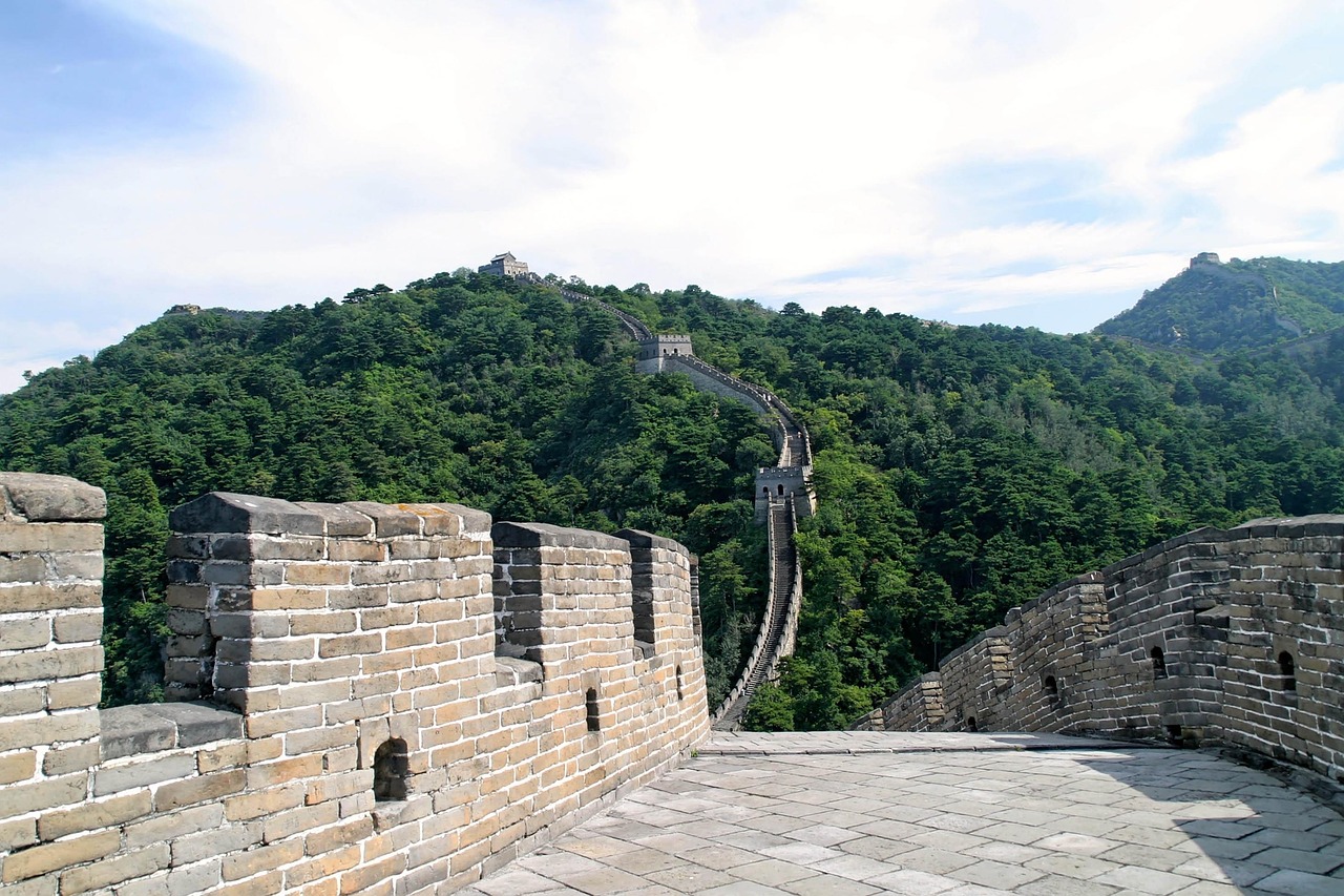 chinese wall big great wall sightseeing building beijing attraction trip travel landmark asia tourists great wall of china china world heritage