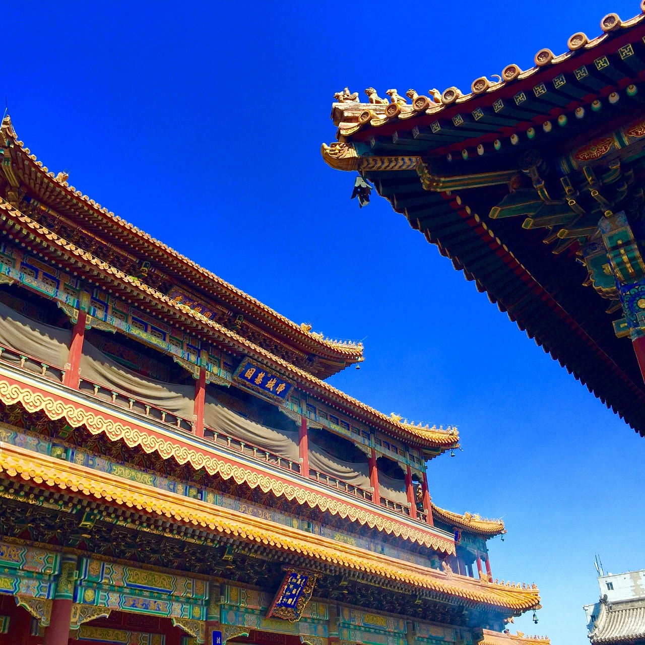 beijing  lama temple  classical  temple  burn incense  ancient building  beijing  beijing  beijing  beijing  beijing  lama temple  China  Beijing