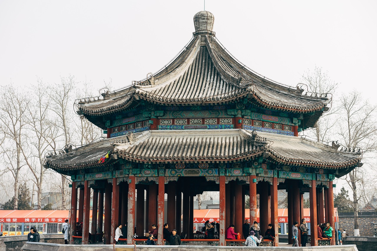 temple  park  building  roof  pavilion  pagoda  architecture  chinese pavilion  summer palace  beijing  china  emperor  history  historically  asia  old  cultur