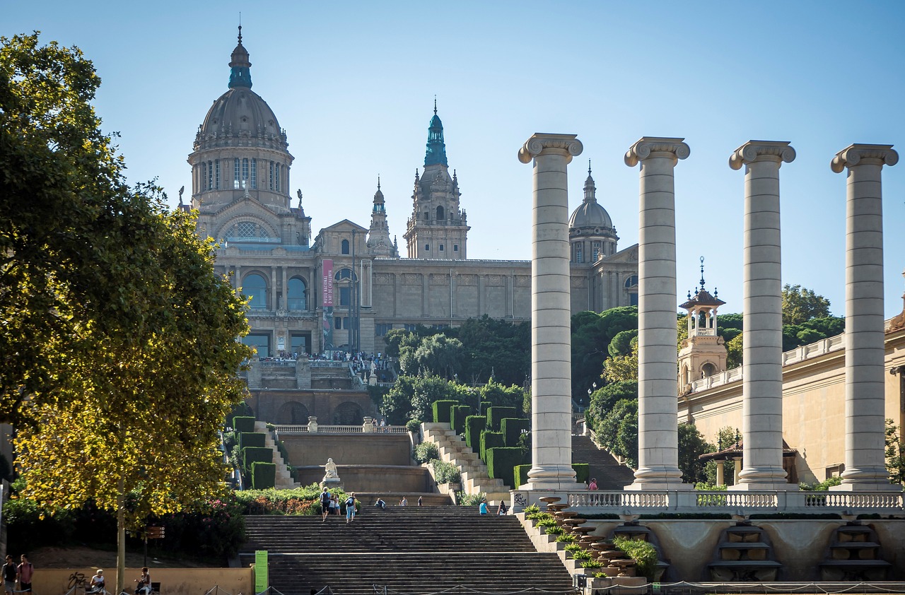 museum  architecture  national museum of art of catalunya  barcelona  europe  building  monument  history  palace  barcelona  barcelona  barcelona  barcelona  b