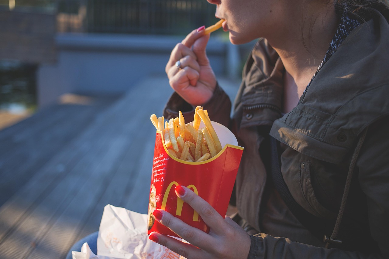 french fries fast food mcdonald's eating female fingers food girl hands woman eat french fries fast food fast food fast food fast food mcdonald'