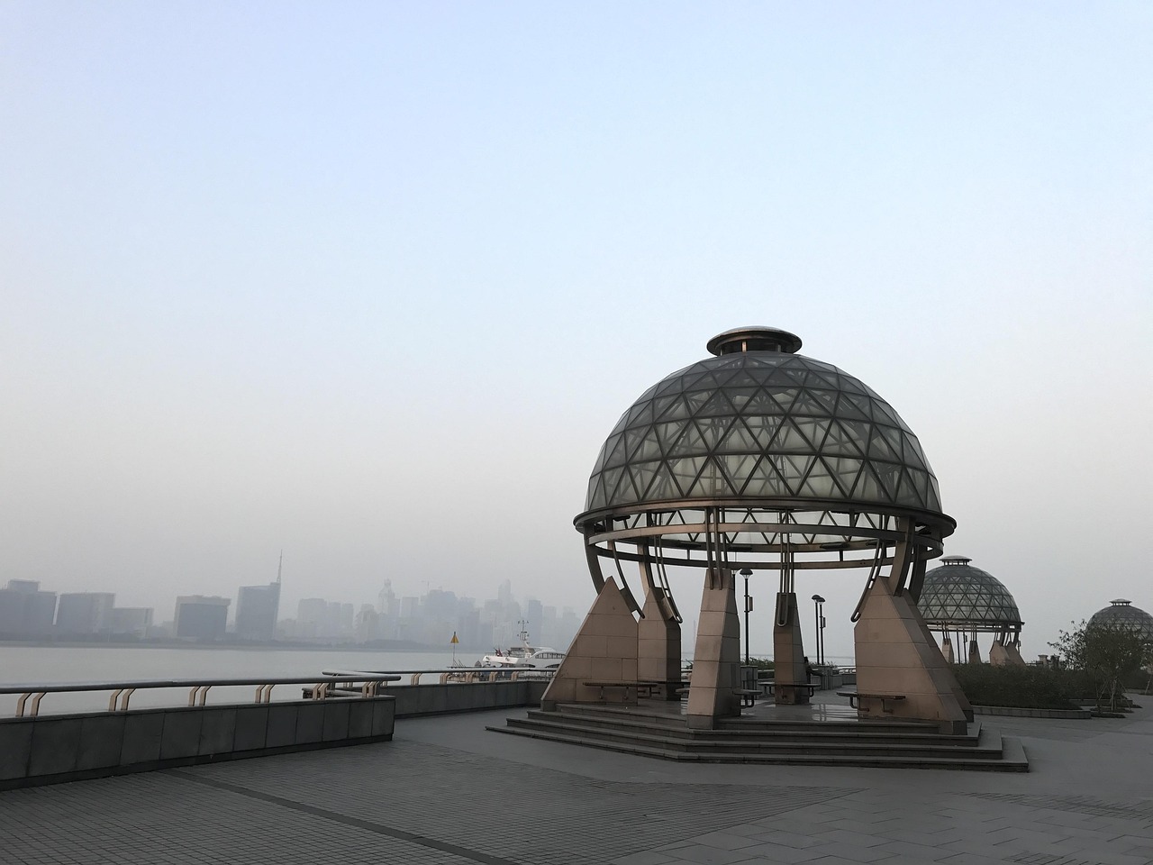 hangzhou  the qiantang river  pavilion  river view  the mist  hangzhou  hangzhou  hangzhou  hangzhou  hangzhou  China  Hangzhou  Zhejiang