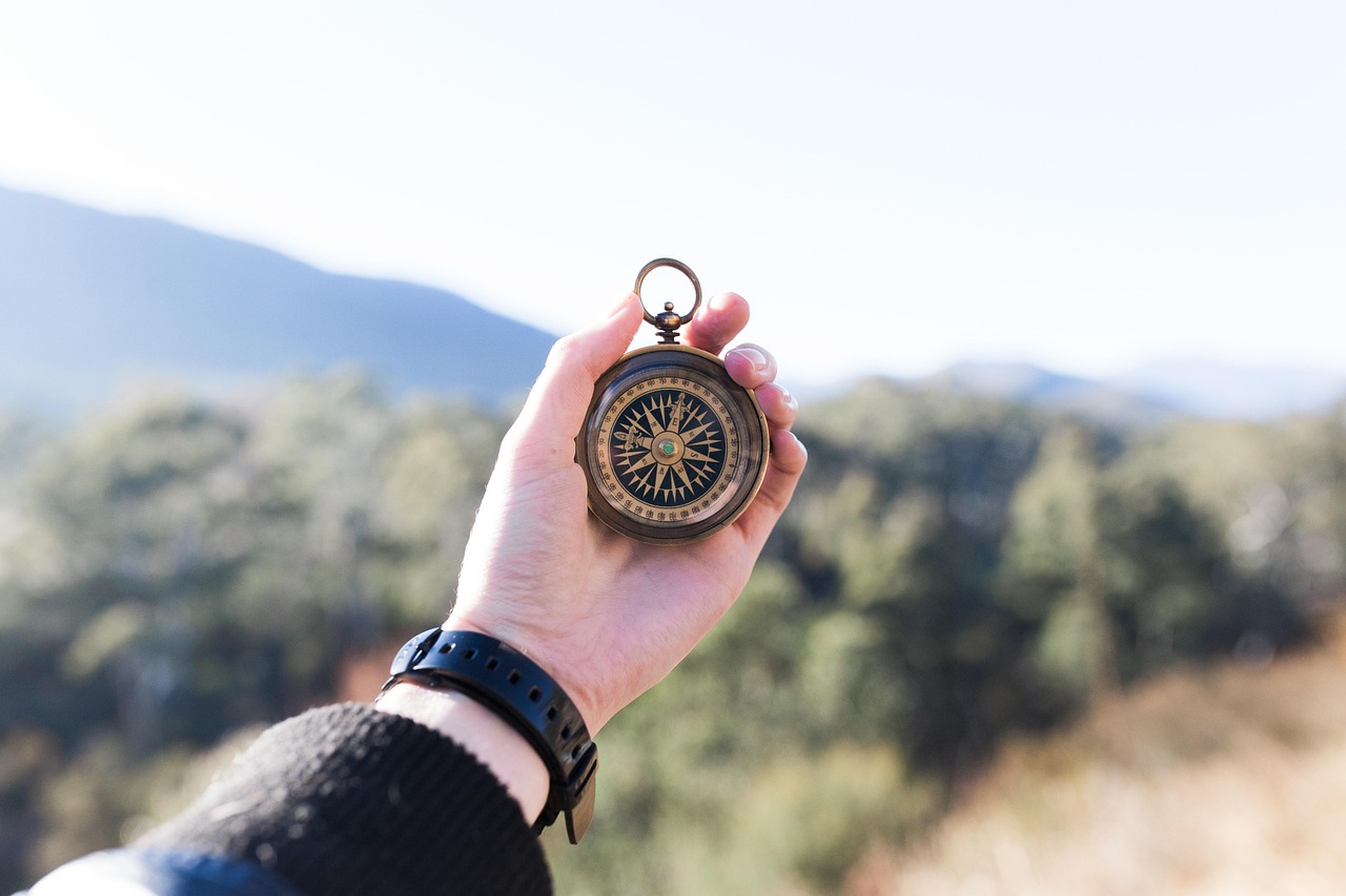 compass  hand  holding  outdoors  adventure  travel  navigation  navigate  direction  north  heading  south  east  west  hand  adventure  adventure  adventure  