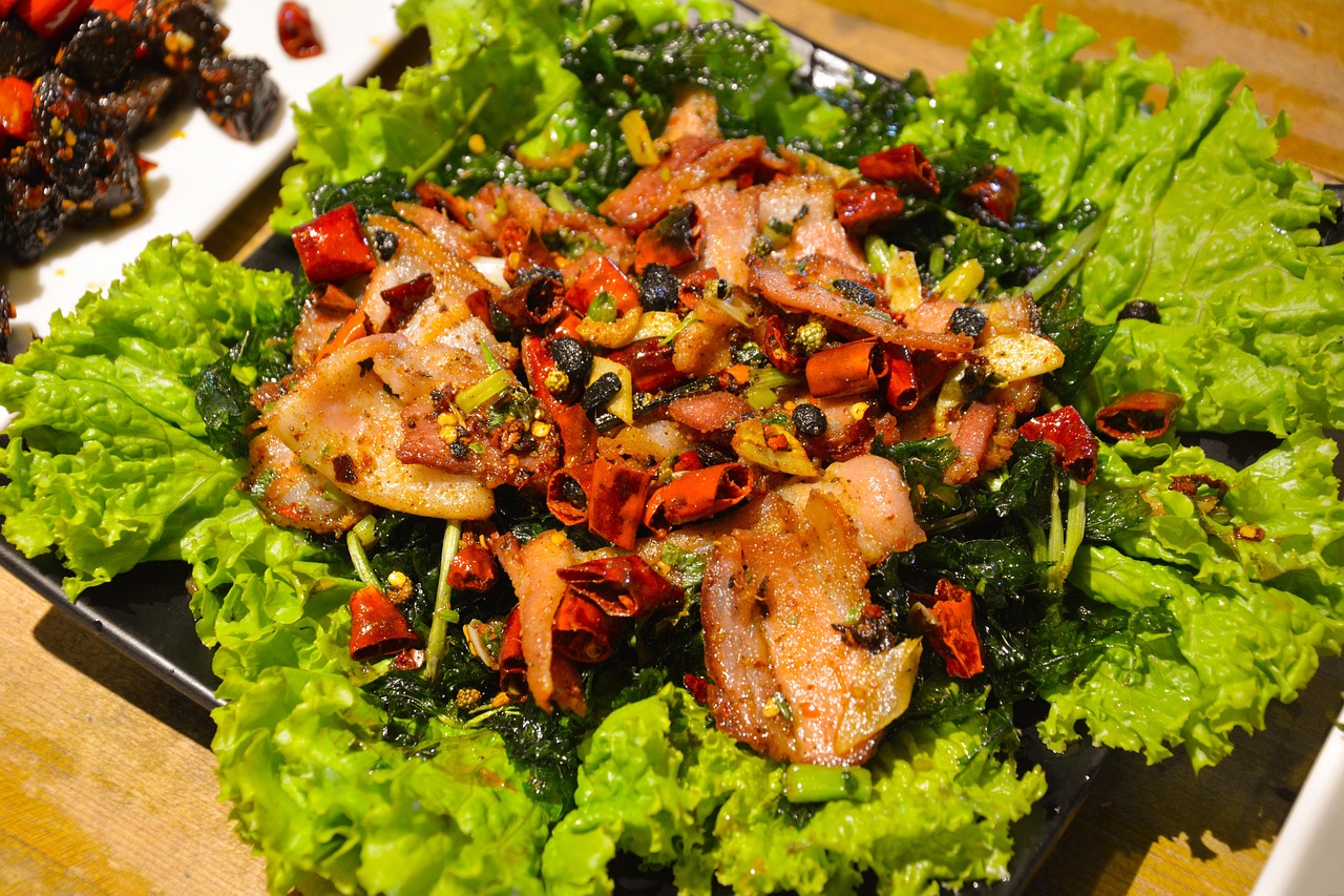 spicy food chinese food spicy food chinese chilli yunnan lijiang restaurant red hot cooking meal asian lunch eat chinese food chinese food chi