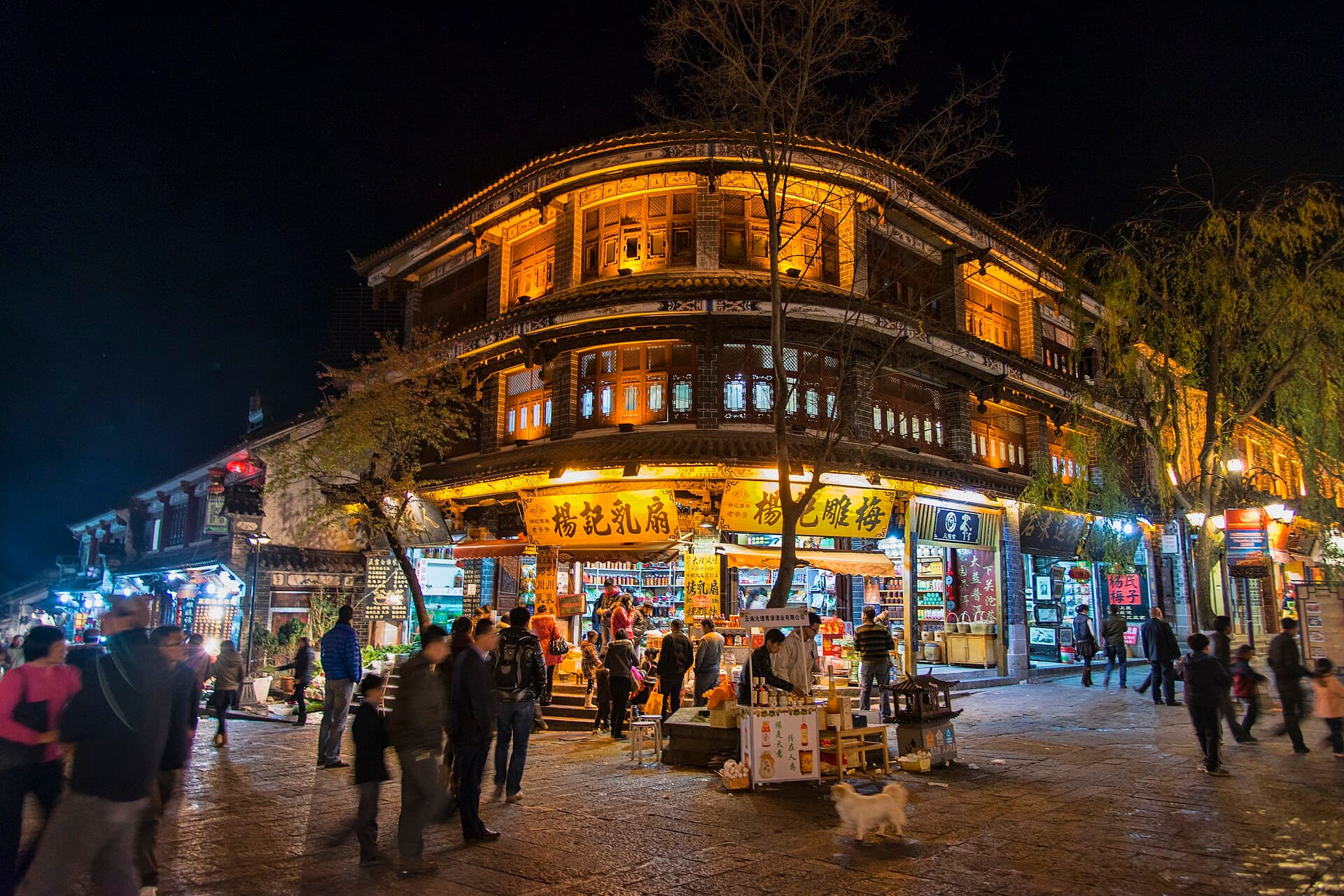 dali old town yunnan china night 2012 yang ren jie