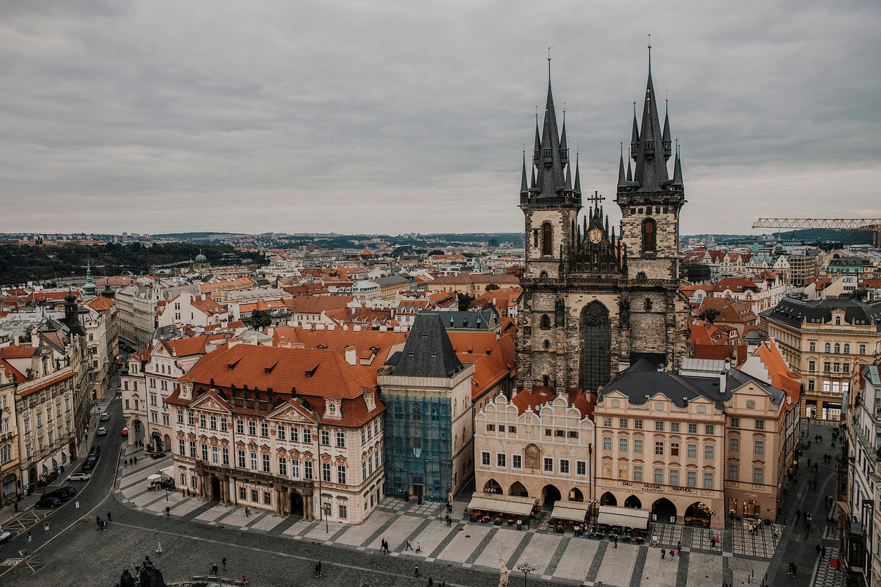 square old quarter prague roofs historical sites people prague prague prague prague prague