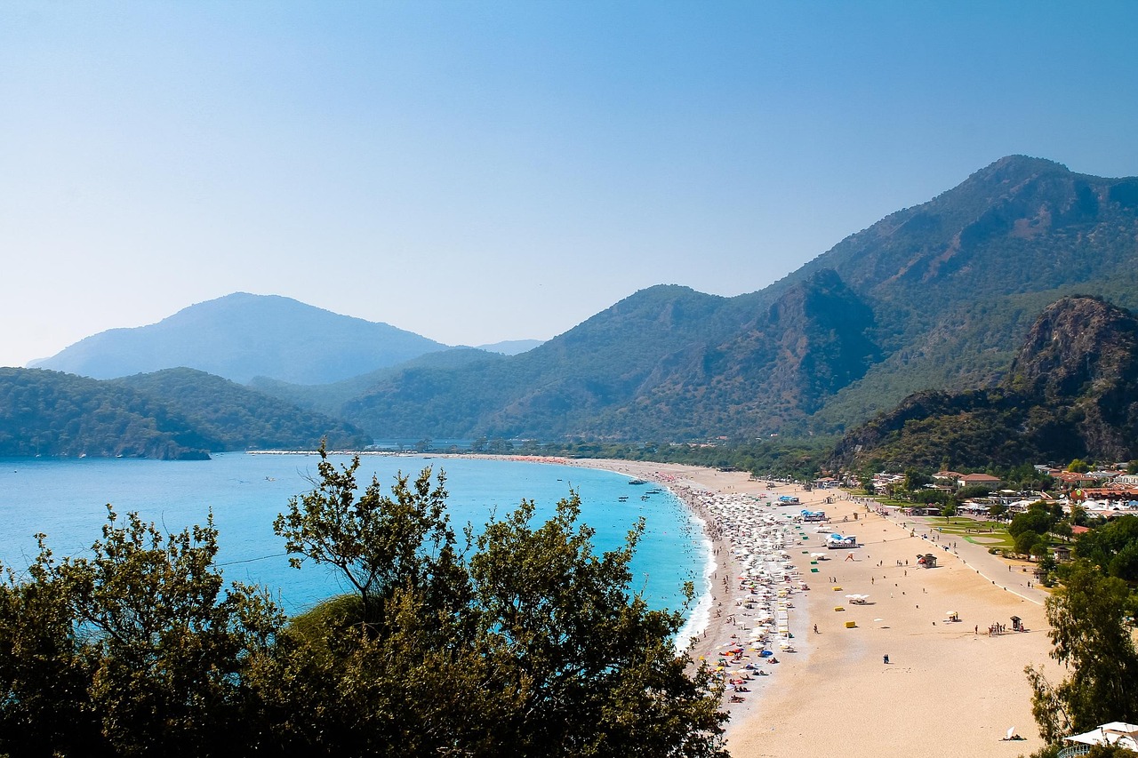 sea island nature beach turkey vacations water ocean mediterranean coast mountains landscape tourism