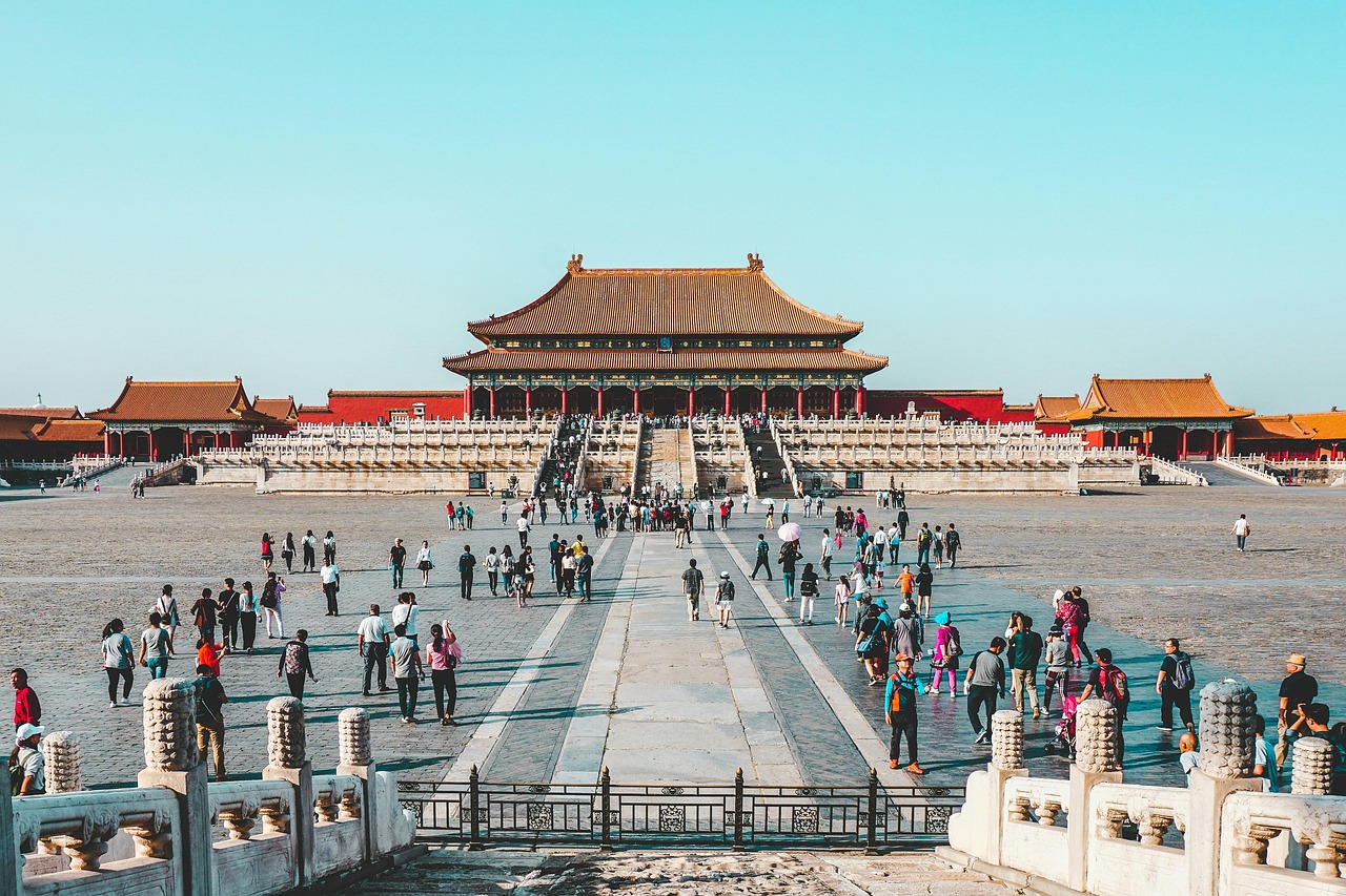 forbidden city china shanghai temple architecture landmark landscape