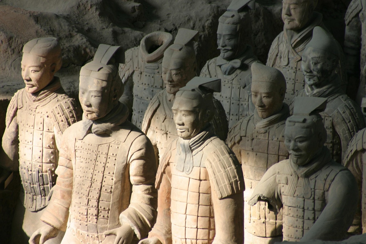 china xian grave keeper sightseeing terracotta army china china china china china xian terracotta army